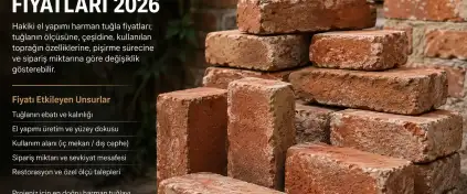 Harman Tuğla fiyatları